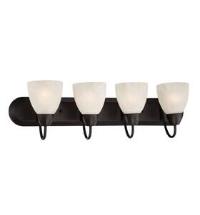 15005-4b-34 Designers Fountain 046335978218 Torino 4 Light Bath Bar Oil Rubbed Bronze