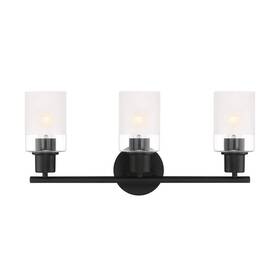 D236m-3b-mb Designers Fountain Cedar Lane 22 Inch 3-light Matte Black Modern Vanity With And D236m-3b-mb Designers Fountain Cedar Lane 22 Inch 3-light Matte Black Modern Vanity With And