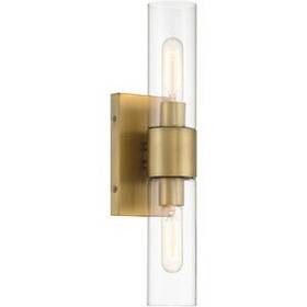D286m-2ws-osb Designers Fountain D286m-2ws Anton 2 Light 18 Inch Tall Wall Sconce - Brass D286m-2ws-osb Designers Fountain D286m-2ws Anton 2 Light 18 Inch Tall Wall Sconce - Brass