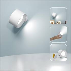 Deyagoo 653945993779 Led Wall Sconce Mounted Lamp With Rechargeable Battery Operated 3 Color