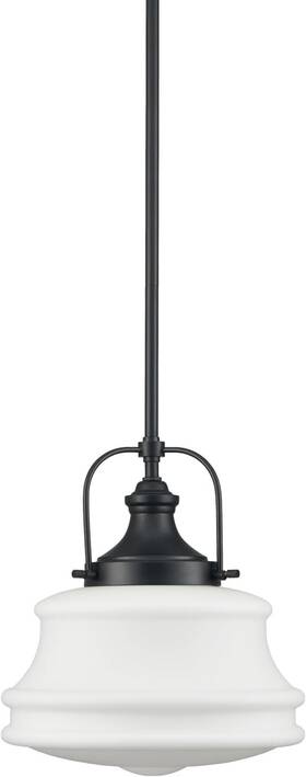 B5298du-bk-n Deynite Industrial Pendant Light Fixtures Black Schoolhouse Hanging Adjustable