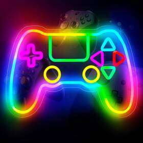 Xx-1611 Dong7niu Gamer Neon Sign Led Game Controller Gamepad Gaming Light For