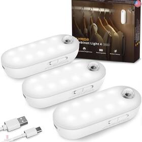 A5138  Dongguan Nuomi Innovation Technology Co. Ltd Lyridz Rechargeable Led Closet Light Stick On Motion Sensor Indoor