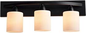 A16310 Dorence Bathroom Light Fixtures - Oil-rubbed Bronze Vanity Lights With Modern Milk Gl A16310 Dorence Bathroom Light Fixtures - Oil-rubbed Bronze Vanity Lights With Modern Milk Gl