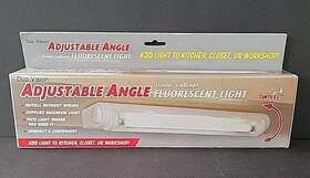 Jb4258 Duo-vision 12 Inch Adjustable Angle Fluorescent White Under Cabinet Light New