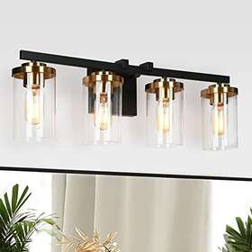 Durent Lighting 739406514629 Modern Bathroom Light Fixtures 4 Vanity