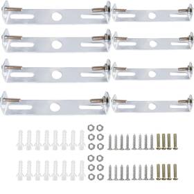 Dvecue 618202076114 8pieces Light Fixture Mounting Bracket Crossbar Kit For Ceiling Pendant Wall