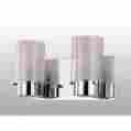 Dvp9022ch-op Dvp9022 Dvi Lighting Chrome With Half Opal Glass 2 Light Vanity From The Essex 061467013453