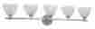 Dvp9355orb-bs 9355 Dvi Lighting Bathroom Vanity With Butter Scotch Glass Shades