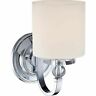 Dw8701c Dw8701 Quoizel Downtown Light Tall Wall Sconce With Glass 611728130421
