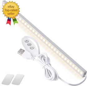Led-3key-2 Dweptu Under Cabinet Lighting Lights Light Bar Counter