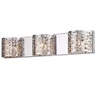 Dz32040u Dazhuan Vintage Crystal Wall Lighting Stainless Steel Bath 735980992907