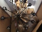 6301-10-34 E122709 Unbranded Wrought Iron Chandelier