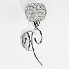 E14 Height 34cm Crystal Stainless Steel Indoor Light Wall Fixture Lamp Lighting 535242101357