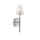 E20291-10 Chic Chrome Wall Sconce 845094014065