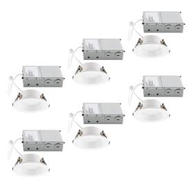 E-r2-0124-cs-wt-6 East Grove Home Builder Essential 3in 550 Lumens Round Led Recessed Light And Housing For Rem