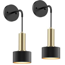 Eclipterra 658370894462 Battery Operated Wall Sconce Set Of 2 Dimmable Rgb Wit