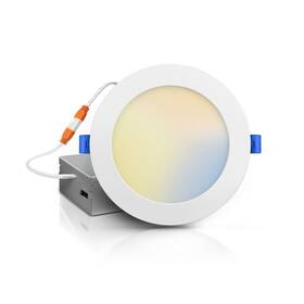 Ucl612b Ecoeler 6 Inch 5cct Ultra-thin Led Recessed Ceiling Light With Junction Box