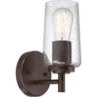 Eds8601wt Edison Bulb Quoizel Vintage Bathroom Western 1 Sconce Light -