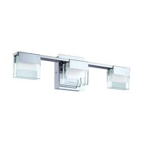 203207a Eglo Vicino 21.25 Inch W X 5.07 H Chrome Integrated Led Bathroom Vanity Light With 203207a Eglo Vicino 21.25 Inch W X 5.07 H Chrome Integrated Led Bathroom Vanity Light With