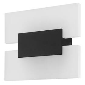 204038a Eglo 96042a Metrass 2 8 Inch Tall Led Wall Sconce - Black