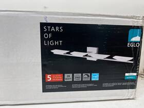 Eglo 204045a Metrass 3 39.37 Inch W X 5.71 H 4-light Chrome Led Vanity Light
