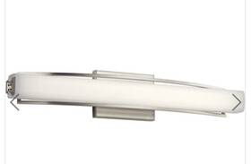 83759 Elan A Kichler Company Rowan Bathroom Vanity Led Light Brushed Nickel Large 83759 Elan A Kichler Company Rowan Bathroom Vanity Led Light Brushed Nickel Large