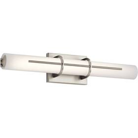 83756 Elan Lighting - Traverso 22 Inch 1 Led Linear Bath Vanity-brushed Nickel 83756 Elan Lighting - Traverso 22 Inch 1 Led Linear Bath Vanity-brushed Nickel
