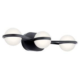 85092mbk Elan Lighting - Brettin 24 Inch 40w 3 Led Bath Vanity-matte Black Finish