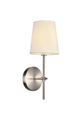Ld6004w6c Elegant Lighting Living District Mel 1 Light 5.5 Inch Wall Sconce Chrome/white -