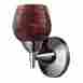Elk-10150 1pc-cpr Elk Celina 1-light Sconce In Polished Chrome W Copper Glass 748119016115