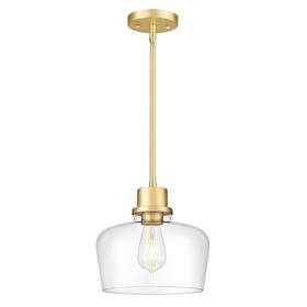 Pl126-gd-cg Emak Modern Gold Pendant Lights Kitchen Island 10 Inch Large Light F
