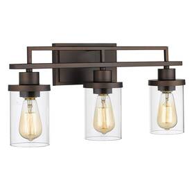 Yce238b-3w Emliviar 3-light Vanity Light For Bathroom - Farmhouse Fixtures In Oil