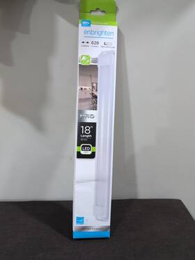 38846-t1 Enbrighten Plug-in Led Under Cabinet Light Fixture White 18 Inch 38846