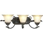 P3178-84 Espresso Light Bath Timberbrook Fixture Wall Progress 3-lt Sconce