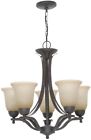 Ess8115-3 None Chandelier 5-light Rustic