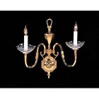 466-2-pb Essex Lighting Crystorama Brass House Polished Sconce