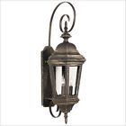 16314ap Estate Kenroy Wall Lantern Antique Finish Light 3 Home Patina