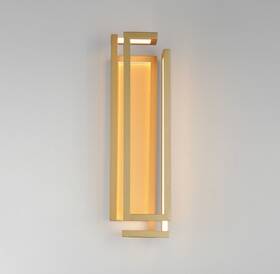E21263-gld Et2 Contemporary Lighting Penrose 24ftft Led Sconce Gold Metal 1 Light