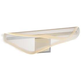 E24712-144pc Et2 Contemporary Lighting Manta Wall Sconce Polished Chrome