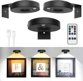 Euiokun 445004427423 3pack Led Picture Lights For Wall Rechargeable Battery Frame Light With Euiokun 445004427423 3pack Led Picture Lights For Wall Rechargeable Battery Frame Light With
