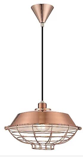 Eurofase 30012-028 London Pendant 1-60w E26 Max 14 X 10 80 Inch Copper