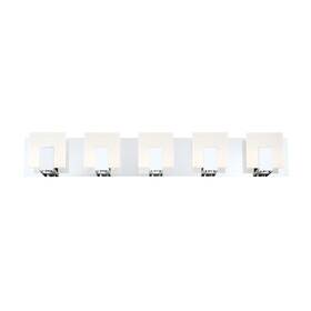 34145-012 Eurofase Chrome Led Bathbar From The Canmore Collection