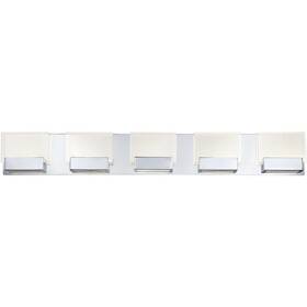 31441-018 Eurofase Lighting - Sonic 37.25 Inch 30w 5 Led Bathbar 31441-018 Eurofase Lighting - Sonic 37.25 Inch 30w 5 Led Bathbar