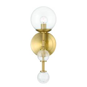 47358-010 Eurofase Lighting 47358 Traiton 15 Inch Tall Wall Sconce - Gold