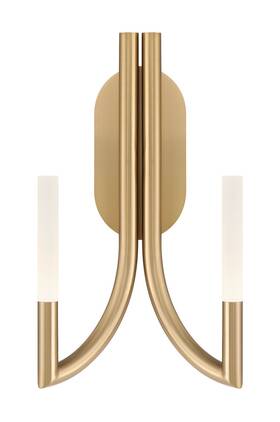 49009-019 Eurofase Lighting 49009 Olette 17 Inch Tall Wall Sconce - Gold 49009-019 Eurofase Lighting 49009 Olette 17 Inch Tall Wall Sconce - Gold