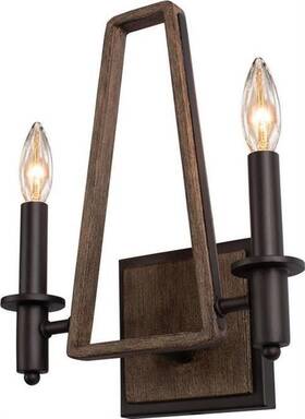 508920sz Eurolux Home Elegant Duluth Farmhouse Wall Sconce In Satin Bronze