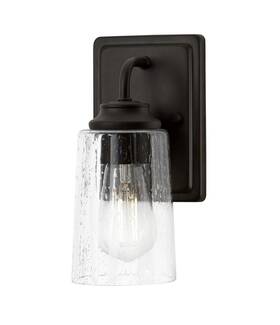 Evangeline 785247251643 4.5 Inch 1-light Modern Bronze Indoor Wall Farmhouse Clear Sconce