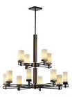 F167170 Bronze Philips Forecast Casa Merlot Chandelier