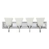 F3684-15 Sunset Lighting Light Bath Vanity Polished Chrome Finish 098197855503